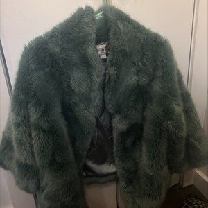 Fabulous Furs - Teal Coat